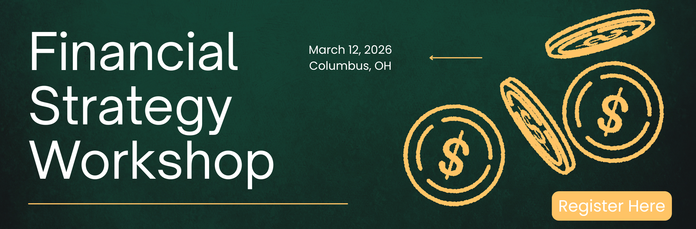 Financial Strategy Workshop Banner Financial Strategy Workshop Banner